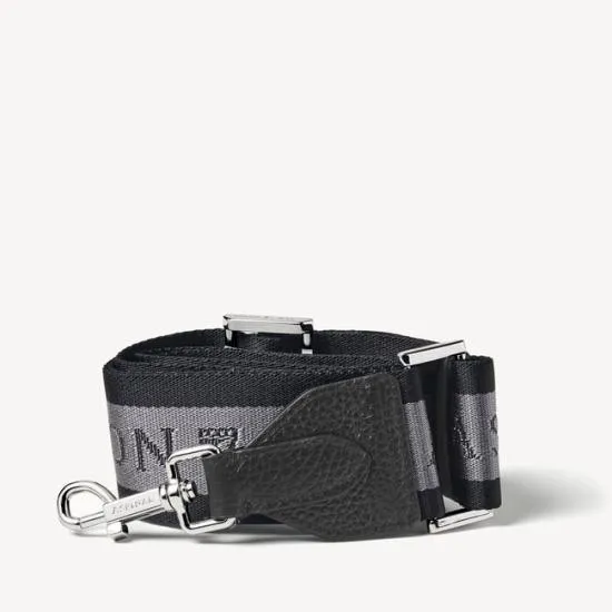 Webbing Bag Strap Black Pebble With Aspinal Signature Jacquard Men Aspinal Of London Messenger Bags Webbing Bag Strap Black Pebble With Aspinal Signature Jacquard Men Aspinal Of London Messenger Bags