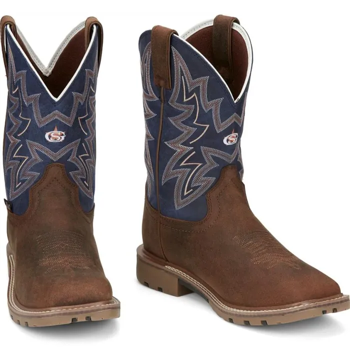 Western Men Justin Boots Dusty 11034 Western Work Boot Cedar Brown 040brown041 Western Men Justin Boots Dusty 11034 Western Work Boot Cedar Brown 040brown041