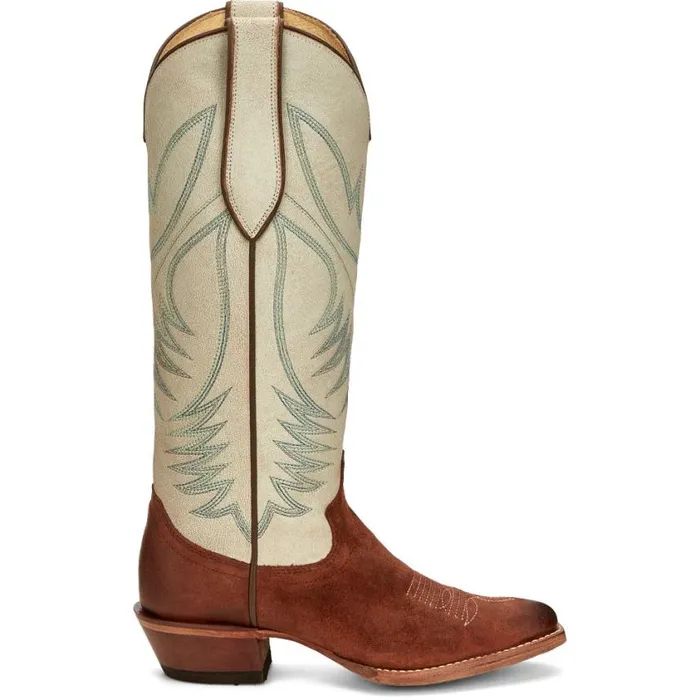 Western Women Justin Boots Clara 15034 Western Boot Brown