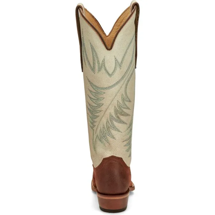 Western Women Justin Boots Clara 15034 Western Boot Brown