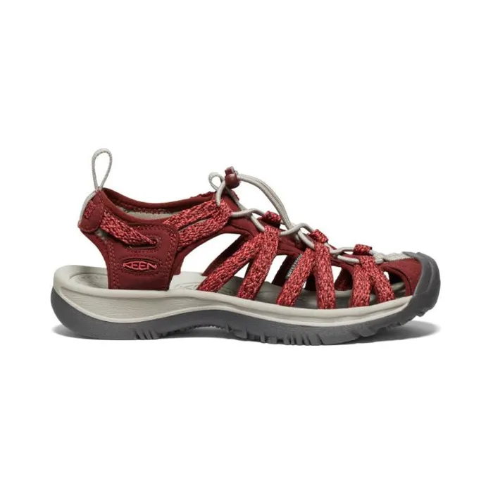 Whisper CayenneFired Brick Closed Toe Sandal Women KEEN Sandals