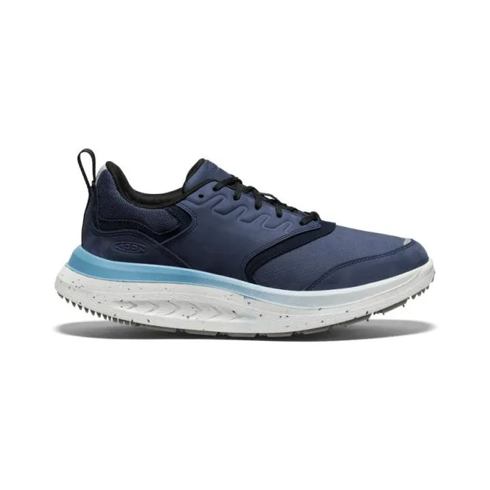 WK400 Leather Blue Leather Walking Shoe Men KEEN Shoes
