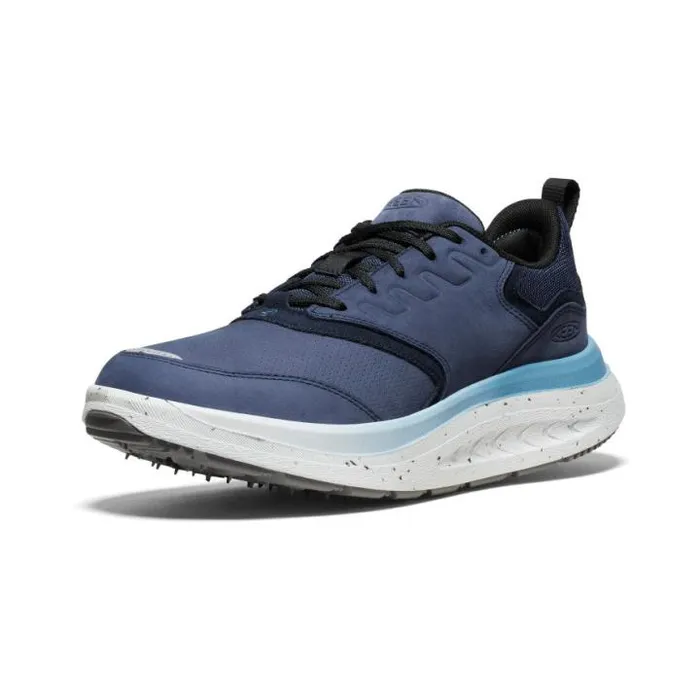 WK400 Leather Blue Leather Walking Shoe Men KEEN Shoes