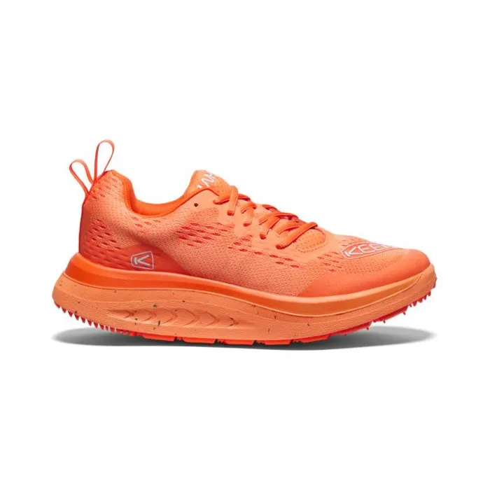 WK400 Tangerine Leather Walking Shoe Men KEEN Shoes