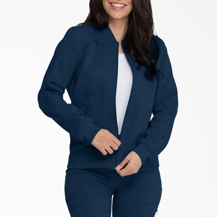 Women039s Balance Zip Front Scrub Jacket Navy Blue Navy Blue nvy Women Dickies Scrubs Women039s Balance Zip Front Scrub Jacket Navy Blue Navy Blue nvy Women Dickies Scrubs