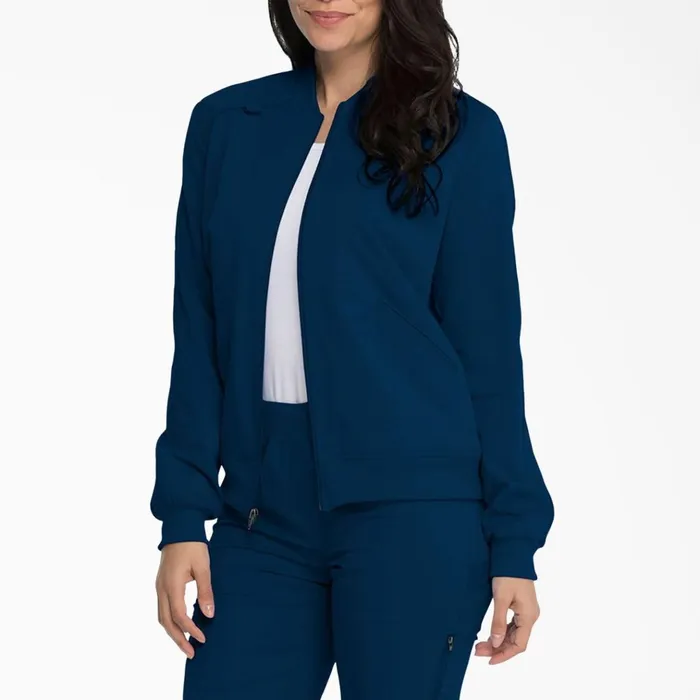 Women039s Balance Zip Front Scrub Jacket Navy Blue Navy Blue nvy Women Dickies Scrubs Women039s Balance Zip Front Scrub Jacket Navy Blue Navy Blue nvy Women Dickies Scrubs