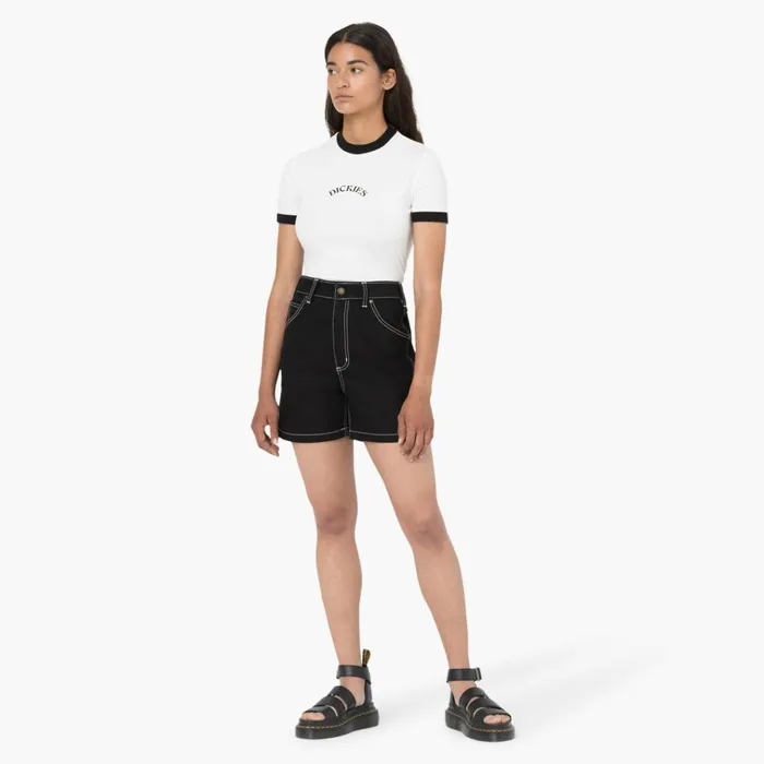 Women039s Carpenter Jean Shorts 5034 Black Denim Black Denim l9d Women Dickies Carpenter Women039s Carpenter Jean Shorts 5034 Black Denim Black Denim l9d Women Dickies Carpenter