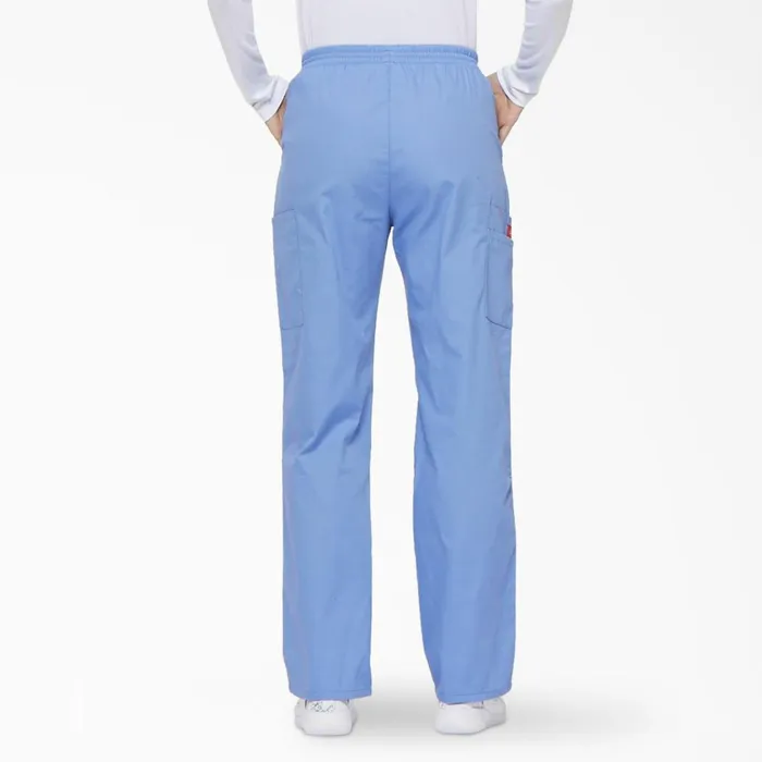 Women039s EDS Signature Tapered Leg Cargo Scrub Pants Ceil Blue Ceil Blue cbl Women Dickies Scrubs Women039s EDS Signature Tapered Leg Cargo Scrub Pants Ceil Blue Ceil Blue cbl Women Dickies Scrubs