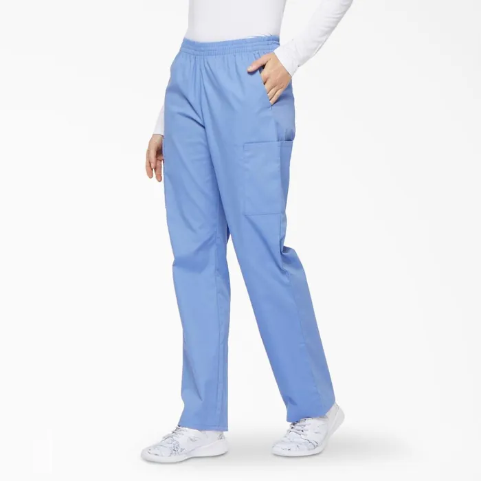Women039s EDS Signature Tapered Leg Cargo Scrub Pants Ceil Blue Ceil Blue cbl Women Dickies Scrubs Women039s EDS Signature Tapered Leg Cargo Scrub Pants Ceil Blue Ceil Blue cbl Women Dickies Scrubs