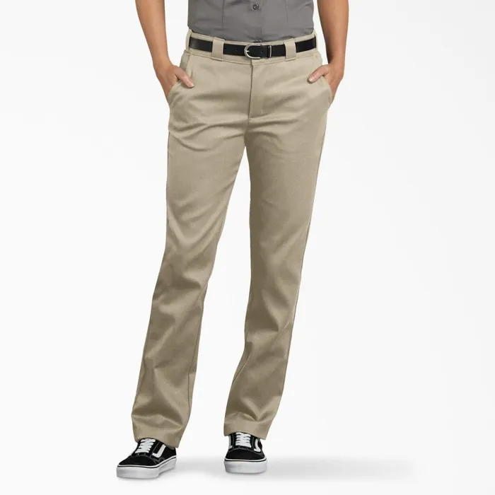 Women039s FLEX Slim Fit Pants Desert Sand Desert Sand ds Women Dickies Work Pants