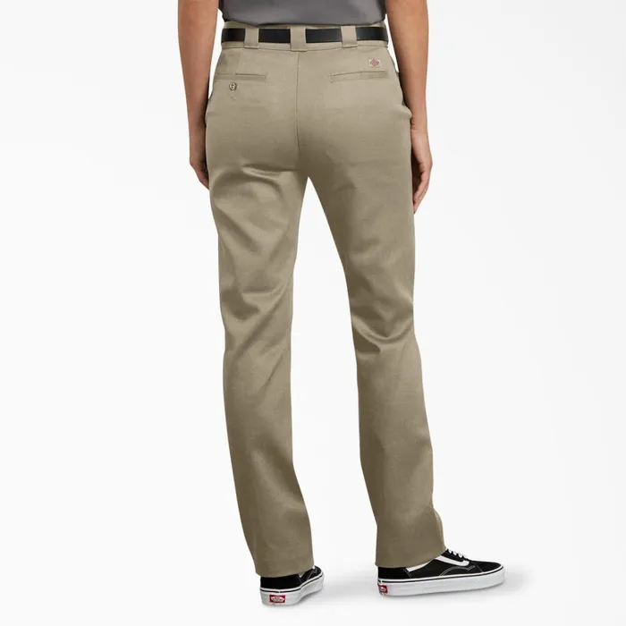 Women039s FLEX Slim Fit Pants Desert Sand Desert Sand ds Women Dickies Work Pants Women039s FLEX Slim Fit Pants Desert Sand Desert Sand ds Women Dickies Work Pants
