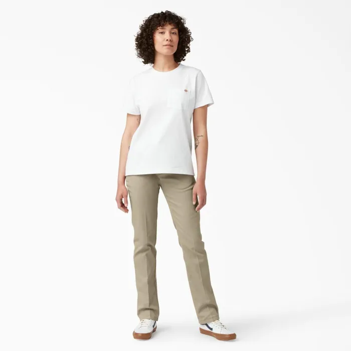 Women039s FLEX Slim Fit Pants Desert Sand Desert Sand ds Women Dickies Work Pants Women039s FLEX Slim Fit Pants Desert Sand Desert Sand ds Women Dickies Work Pants