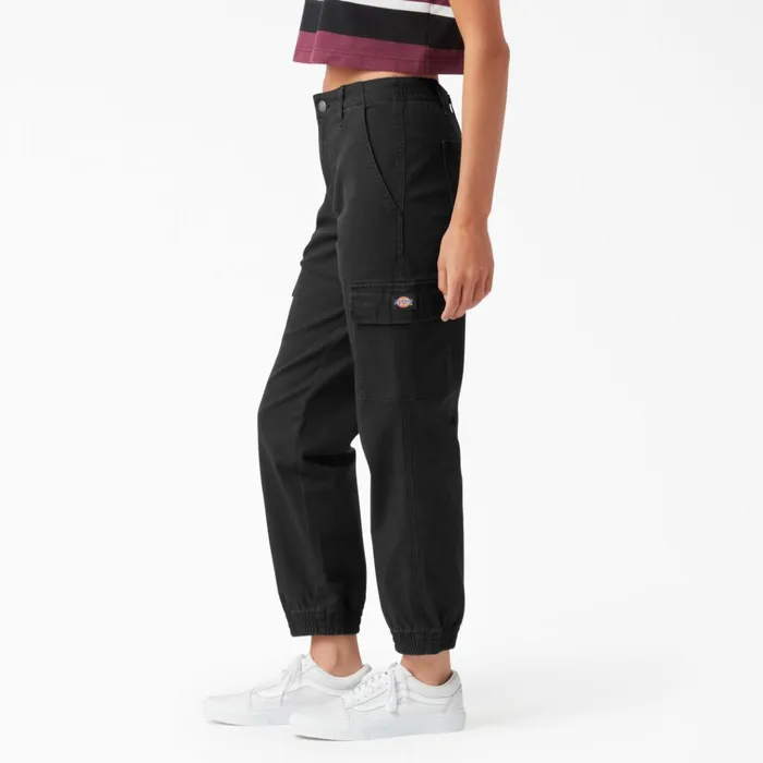 Women039s High Rise Fit Cargo Jogger Pants Black Black bkx Women Dickies Cargo Women039s High Rise Fit Cargo Jogger Pants Black Black bkx Women Dickies Cargo