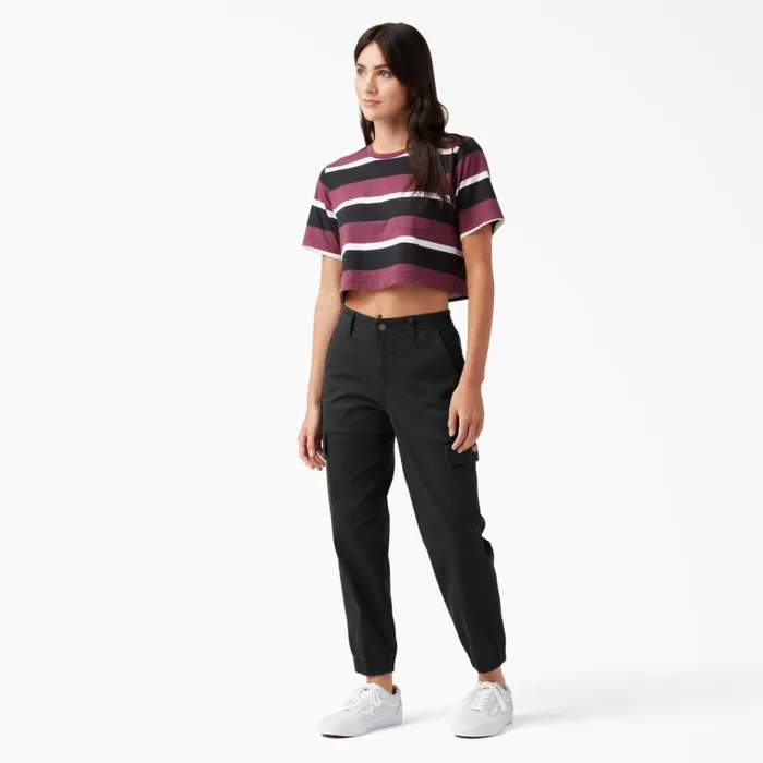 Women039s High Rise Fit Cargo Jogger Pants Black Black bkx Women Dickies Cargo Women039s High Rise Fit Cargo Jogger Pants Black Black bkx Women Dickies Cargo