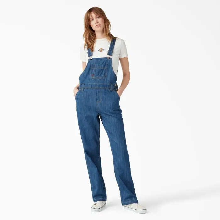 Women039s Relaxed Fit Bib Overalls Stonewashed Medium Blue Stonewashed Medium Blue msb Women Dickies Painters Women039s Relaxed Fit Bib Overalls Stonewashed Medium Blue Stonewashed Medium Blue msb Women Dickies Painters