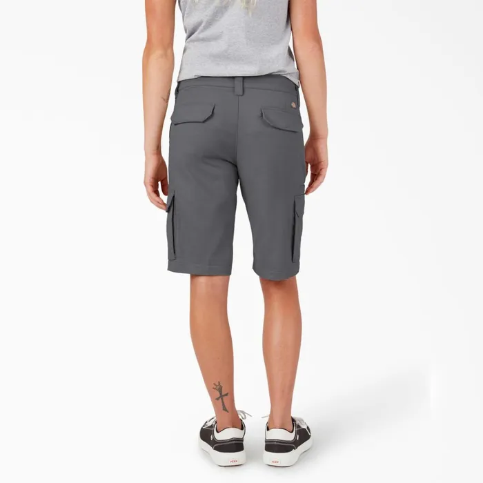 Women039s Relaxed Fit Cargo Shorts 11034 Graphite Gray Graphite Gray ga Women Dickies Cargo Women039s Relaxed Fit Cargo Shorts 11034 Graphite Gray Graphite Gray ga Women Dickies Cargo