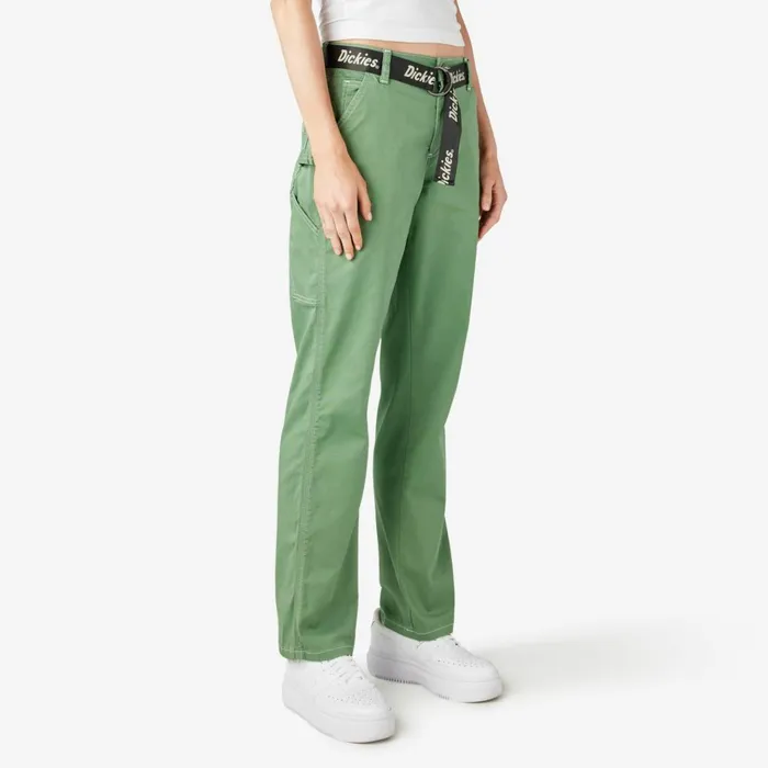 Women039s Relaxed Fit Carpenter Pants Dark Ivy Dark Ivy d2i Women Dickies Carpenter