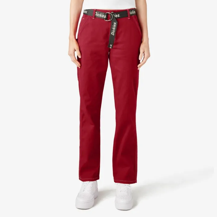 Women039s Relaxed Fit Carpenter Pants English Red English Red er Women Dickies Carpenter Women039s Relaxed Fit Carpenter Pants English Red English Red er Women Dickies Carpenter