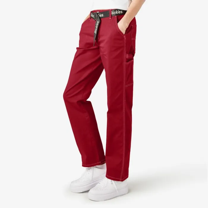 Women039s Relaxed Fit Carpenter Pants English Red English Red er Women Dickies Carpenter Women039s Relaxed Fit Carpenter Pants English Red English Red er Women Dickies Carpenter