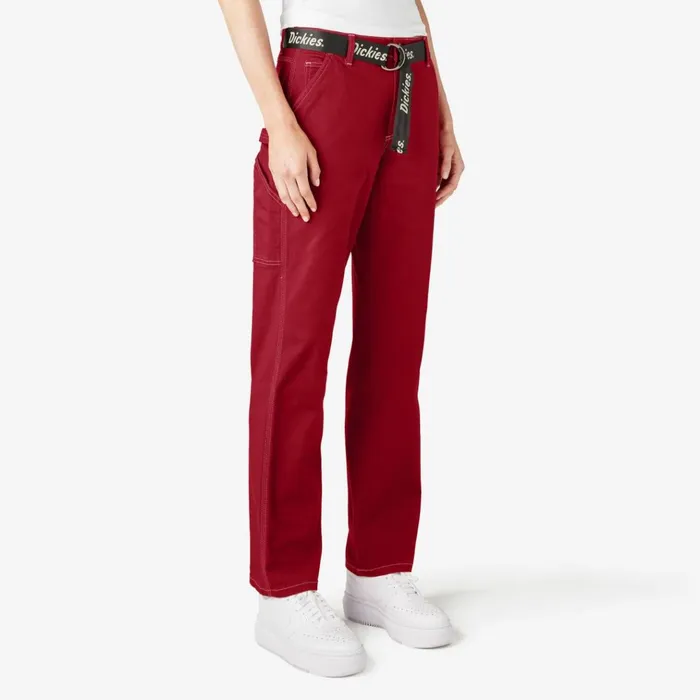 Women039s Relaxed Fit Carpenter Pants English Red English Red er Women Dickies Carpenter Women039s Relaxed Fit Carpenter Pants English Red English Red er Women Dickies Carpenter