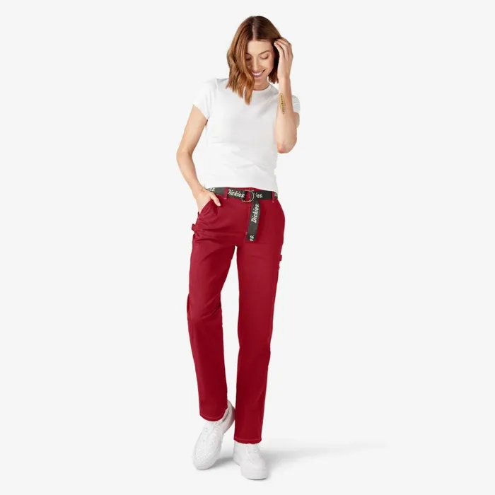 Women039s Relaxed Fit Carpenter Pants English Red English Red er Women Dickies Carpenter Women039s Relaxed Fit Carpenter Pants English Red English Red er Women Dickies Carpenter