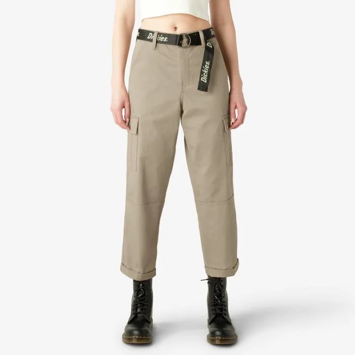 Women039s Relaxed Fit Cropped Cargo Pants Desert Sand Desert Sand ds Women Dickies Cargo Women039s Relaxed Fit Cropped Cargo Pants Desert Sand Desert Sand ds Women Dickies Cargo
