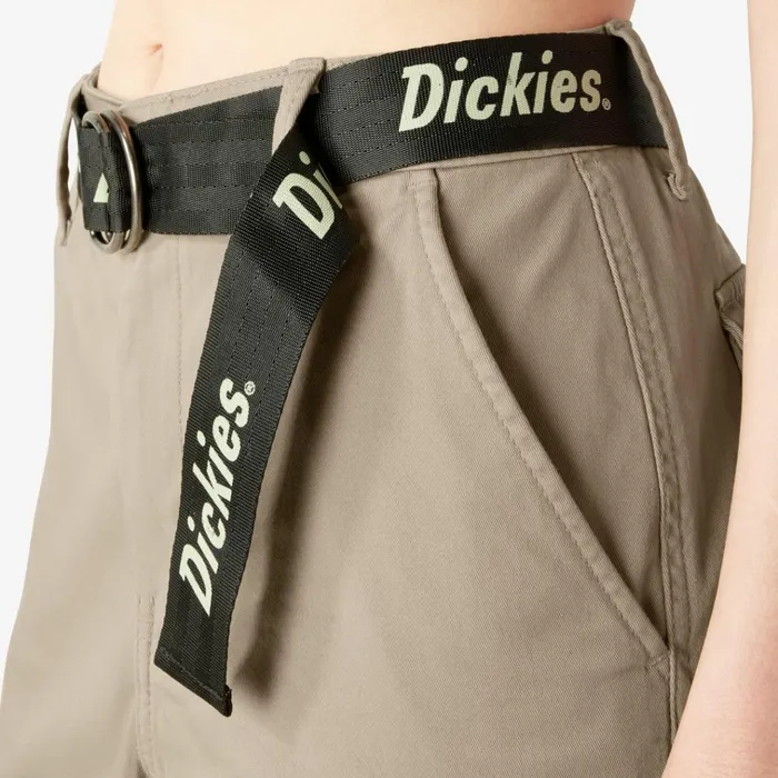 Women039s Relaxed Fit Cropped Cargo Pants Desert Sand Desert Sand ds Women Dickies Cargo