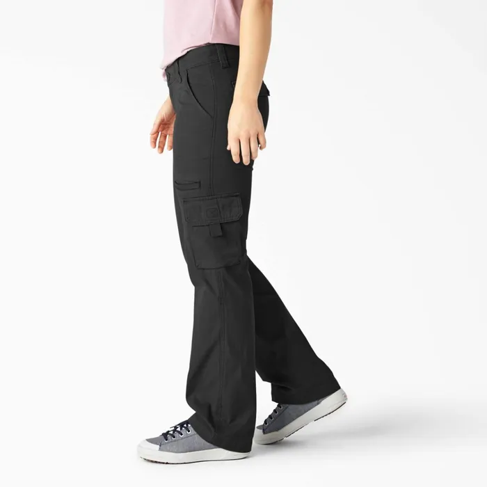 Women039s Relaxed Fit Straight Leg Cargo Pants Rinsed Black Rinsed Black rbk Women Dickies Cargo Women039s Relaxed Fit Straight Leg Cargo Pants Rinsed Black Rinsed Black rbk Women Dickies Cargo