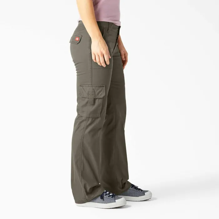 Women039s Relaxed Fit Straight Leg Cargo Pants Rinsed Green Leaf Rinsed Green Leaf rge Women Dickies Cargo Women039s Relaxed Fit Straight Leg Cargo Pants Rinsed Green Leaf Rinsed Green Leaf rge Women Dickies Cargo