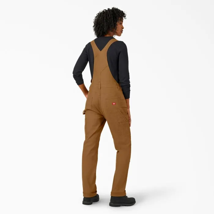 Women039s Straight Fit Duck Double Front Bib Overalls Rinsed Brown Duck Rinsed Brown Duck rbd Women Dickies Overalls Women039s Straight Fit Duck Double Front Bib Overalls Rinsed Brown Duck Rinsed Brown Duck rbd Women Dickies Overalls
