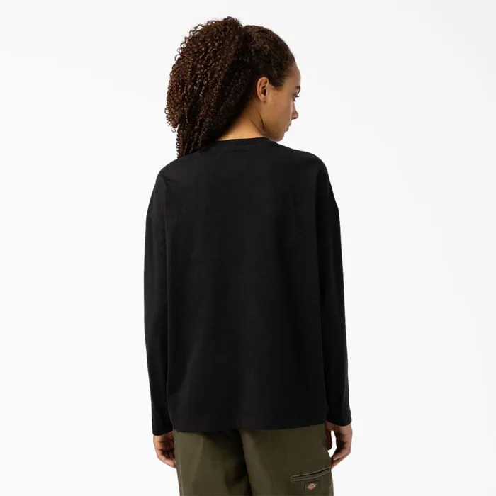 Women039s Summerdale Long Sleeve TShirt Black Black kbk Women Dickies Long Sleeve TShirts Women039s Summerdale Long Sleeve TShirt Black Black kbk Women Dickies Long Sleeve TShirts
