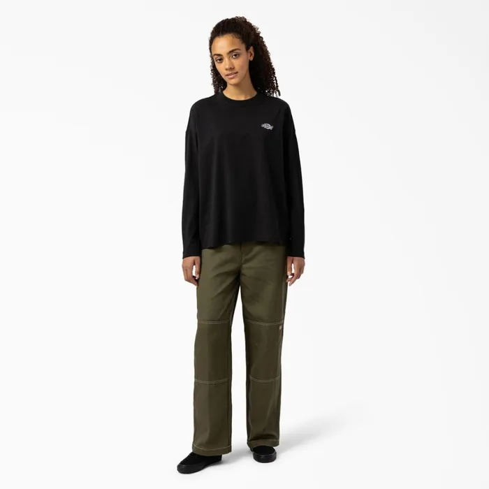Women039s Summerdale Long Sleeve TShirt Black Black kbk Women Dickies Long Sleeve TShirts Women039s Summerdale Long Sleeve TShirt Black Black kbk Women Dickies Long Sleeve TShirts