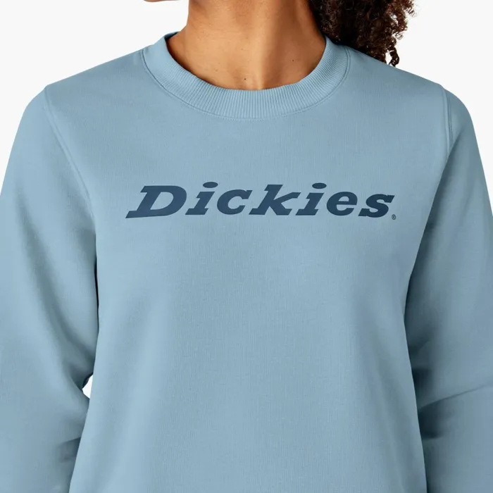 Women039s Water Repellent Logo Sweatshirt Clear Blue Clear Blue eu Women Dickies Hoodies and Sweatshirts Women039s Water Repellent Logo Sweatshirt Clear Blue Clear Blue eu Women Dickies Hoodies and Sweatshirts