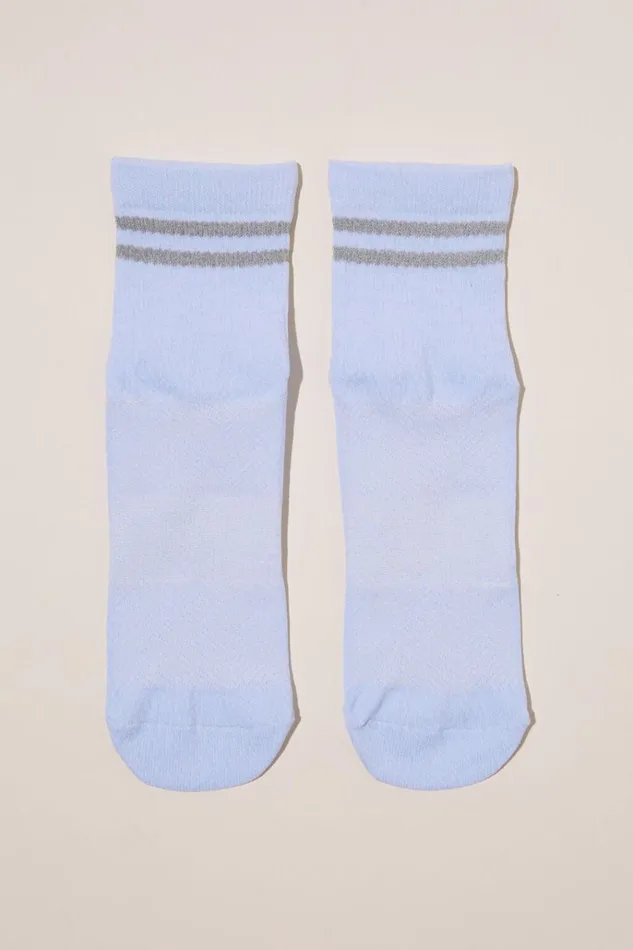 Women Accessories Cotton On Performance Mid Crew Running Sock Windsurfer
