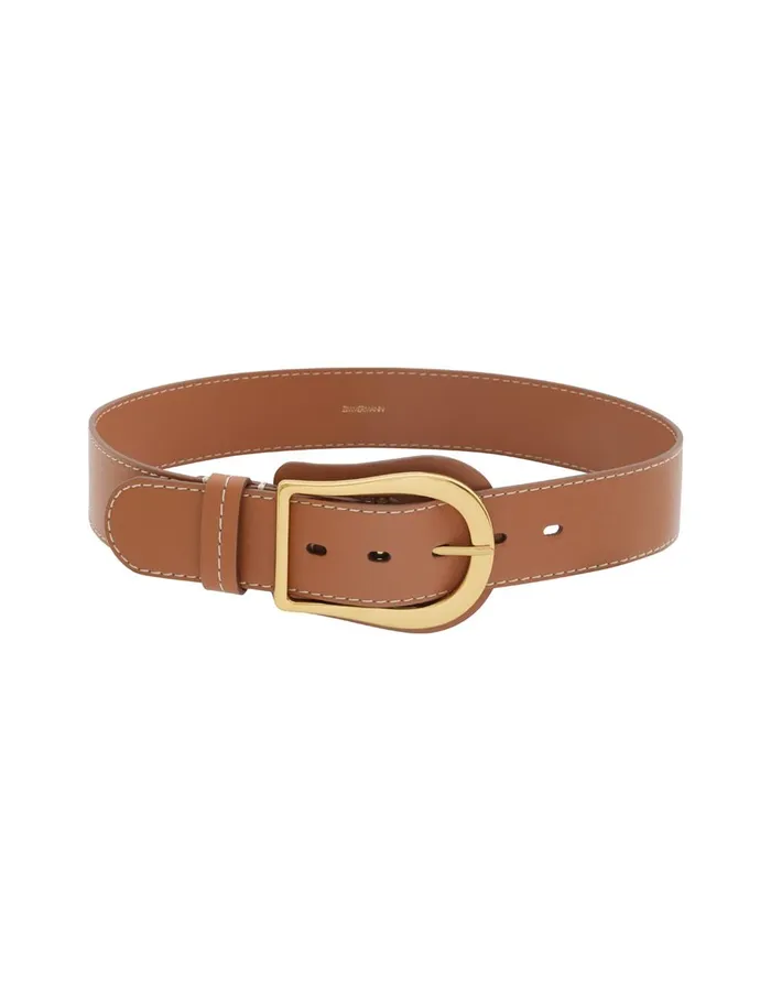 Women Accessories Zimmermann Wide Leather Belt 40 Avalon