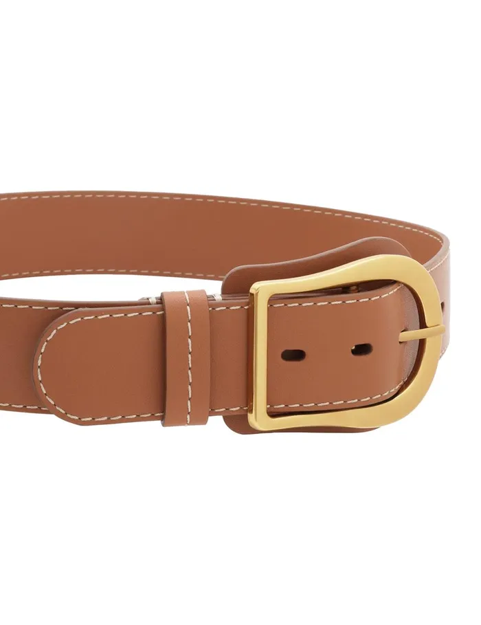 Women Accessories Zimmermann Wide Leather Belt 40 Avalon