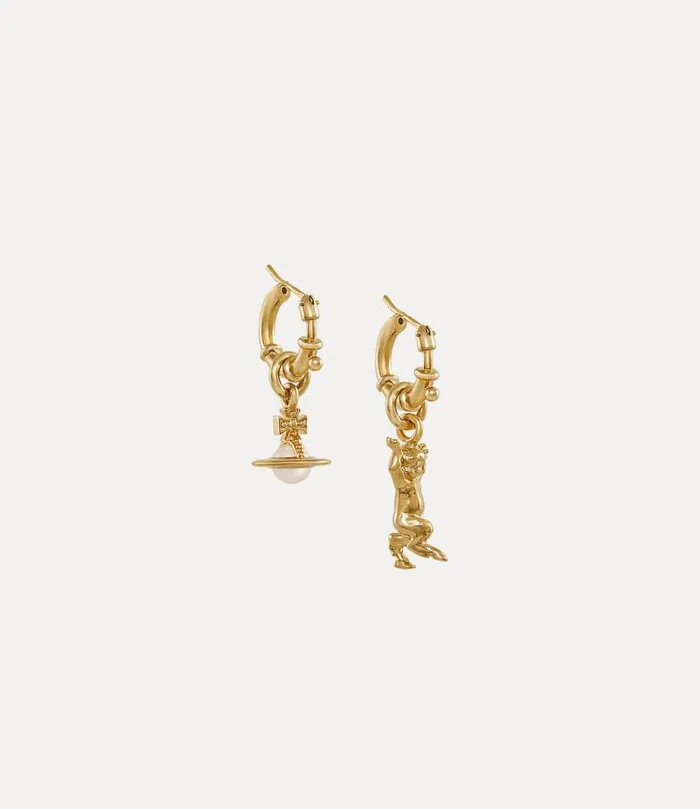 Women Anglo Pearl Earrings Goldcreamrosepearl Vivienne Westwood Earrings Women Anglo Pearl Earrings Goldcreamrosepearl Vivienne Westwood Earrings
