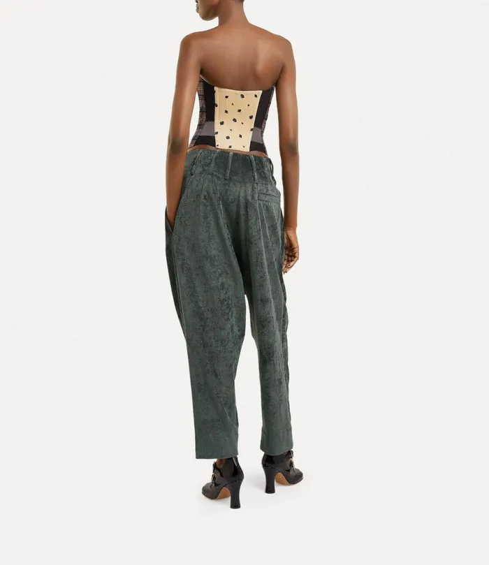 Women Audrey Corset Bluepattern Vivienne Westwood Tops And Shirts Women Audrey Corset Bluepattern Vivienne Westwood Tops And Shirts