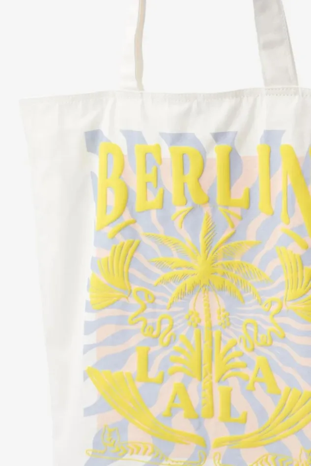 Women Bags Lala Berlin Tote Mia Cotton Lala Sunburst Cream Women Bags Lala Berlin Tote Mia Cotton Lala Sunburst Cream