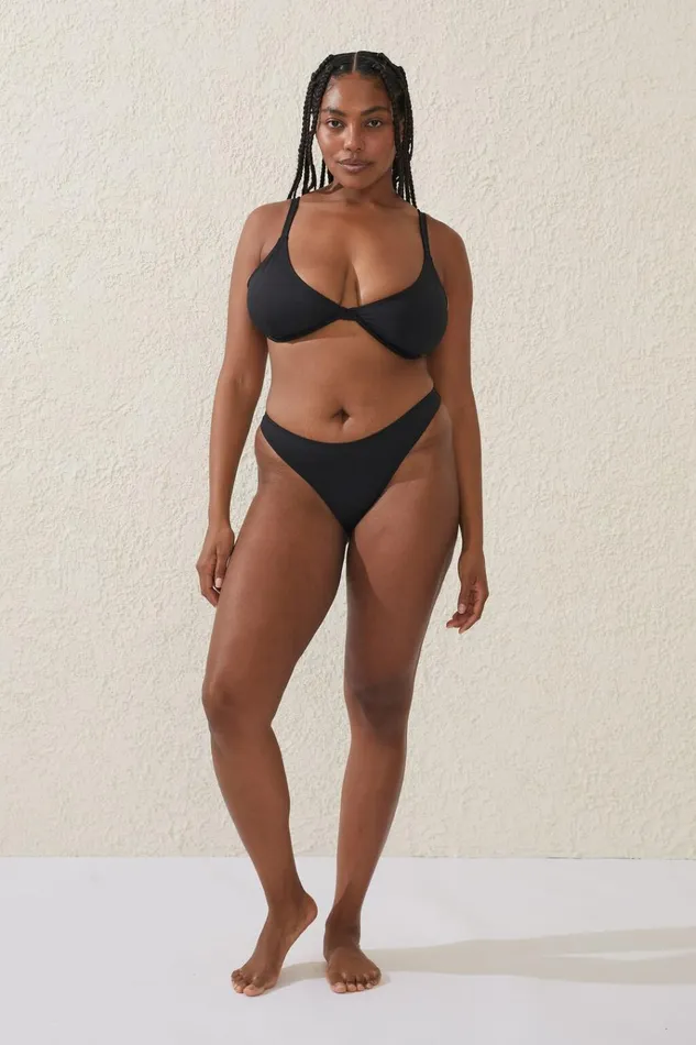 Women Bikinis Cotton On Balconette Bra D Bikini Top Black Women Bikinis Cotton On Balconette Bra D Bikini Top Black