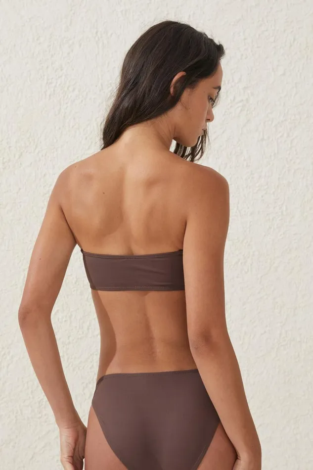 Women Bikinis Cotton On Bandeau Bikini Top Brownie Women Bikinis Cotton On Bandeau Bikini Top Brownie