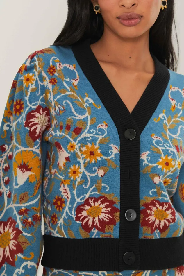 Women Blouses Farm Rio Flowing Beauty Knit Blouse