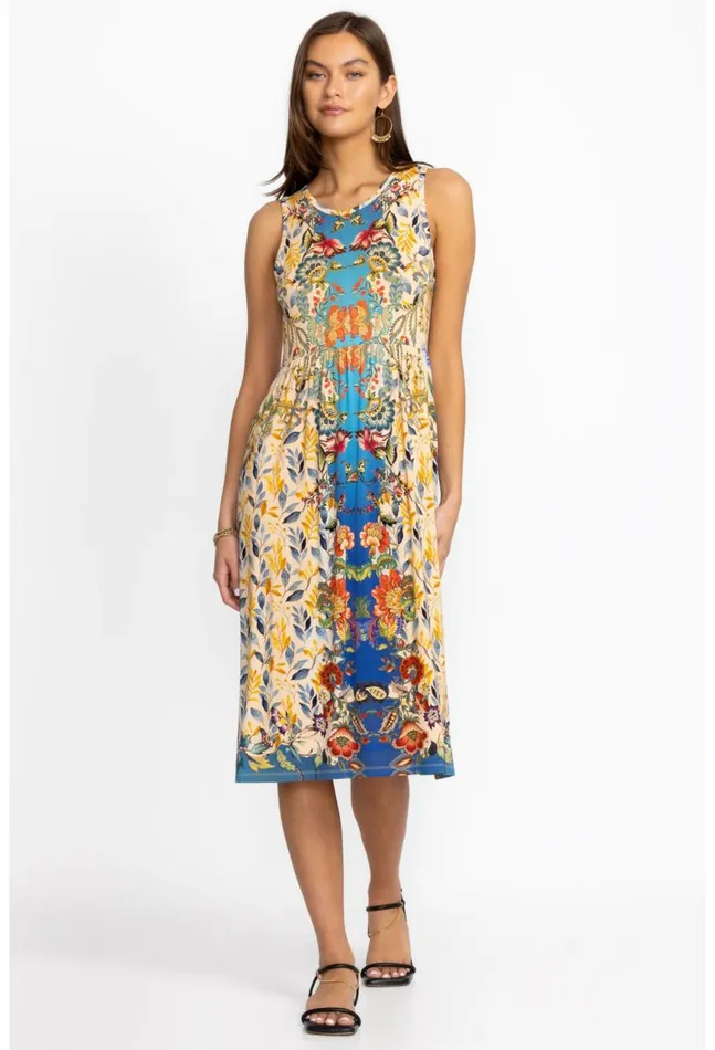 Women Blu Easy Fit Tank Dress Blu Johnny Was Dresses