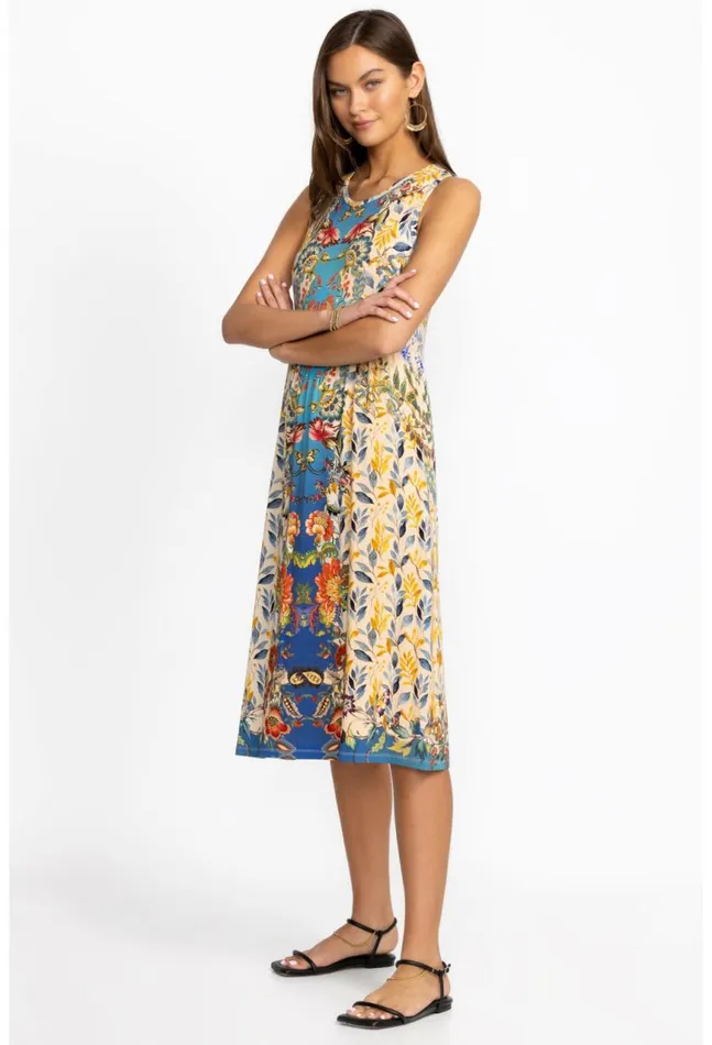Women Blu Easy Fit Tank Dress Blu Johnny Was Dresses