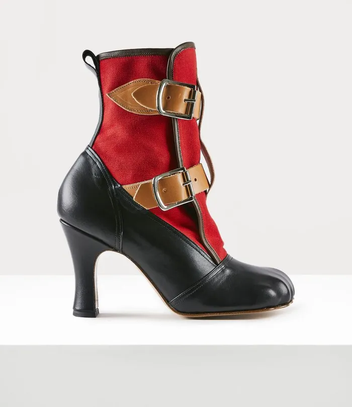 Women Bondage Boot Red Vivienne Westwood Boots