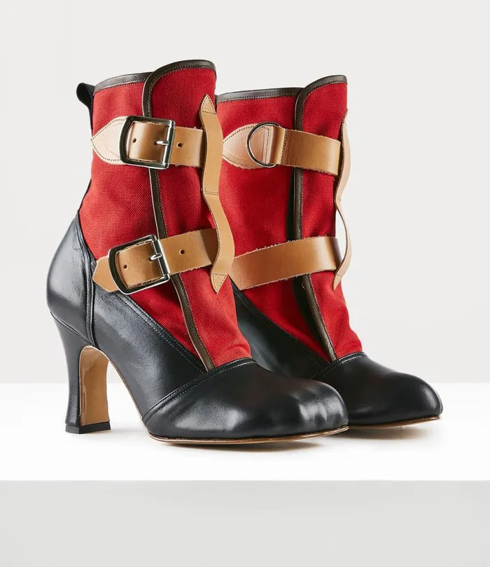 Women Bondage Boot Red Vivienne Westwood Boots Women Bondage Boot Red Vivienne Westwood Boots