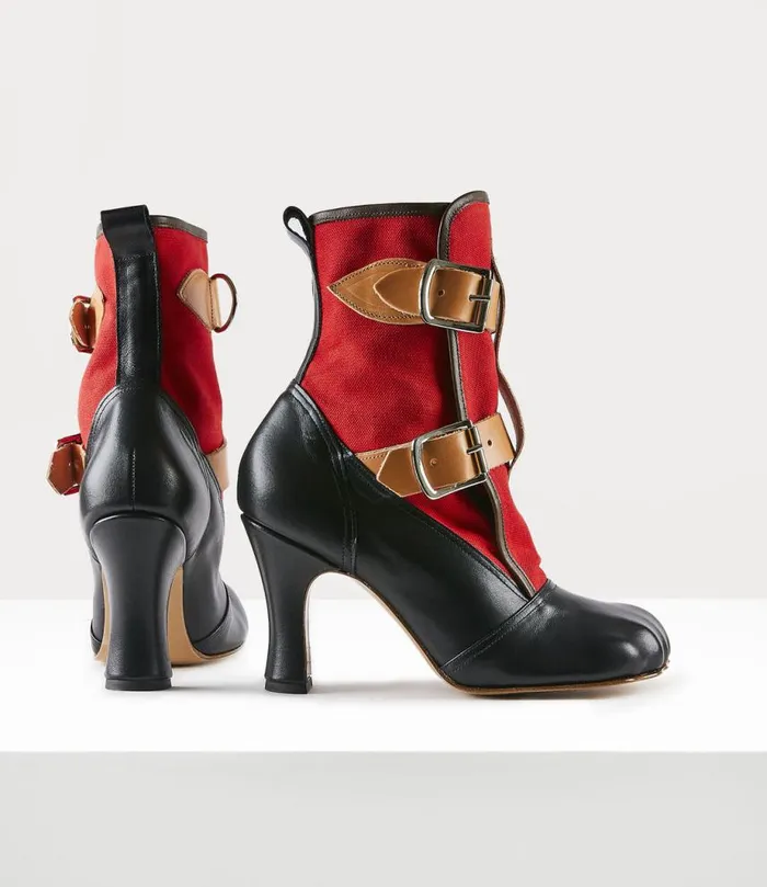 Women Bondage Boot Red Vivienne Westwood Boots Women Bondage Boot Red Vivienne Westwood Boots