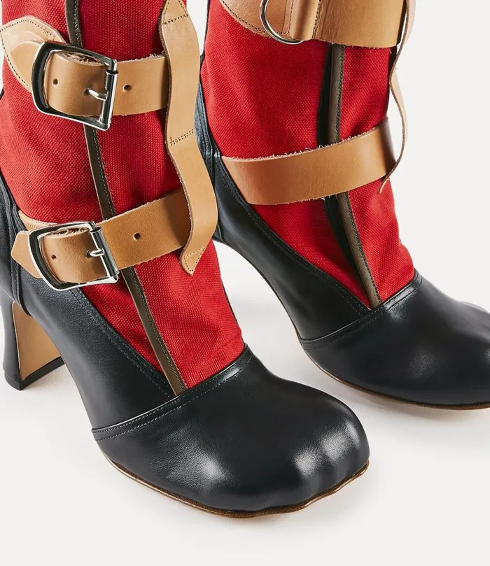 Women Bondage Boot Red Vivienne Westwood Boots Women Bondage Boot Red Vivienne Westwood Boots