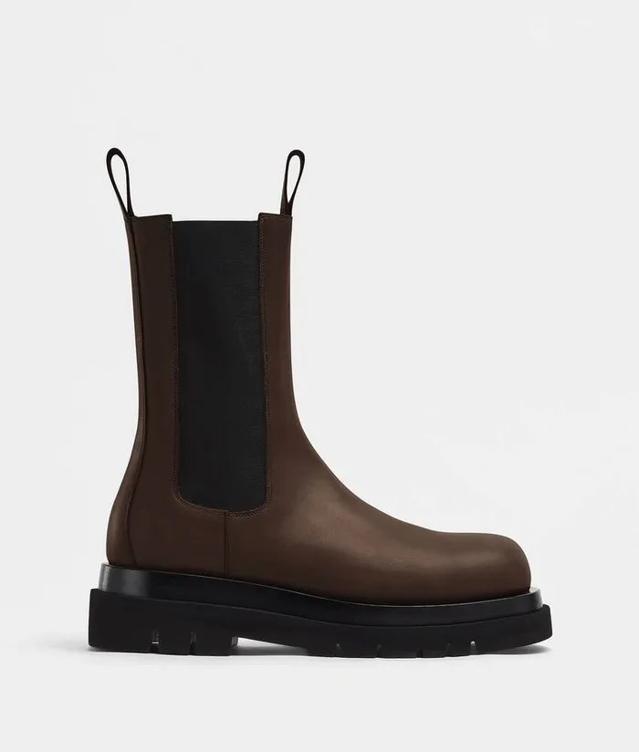 Women Bottega Veneta Boots Lug Chelsea Boot Fondant