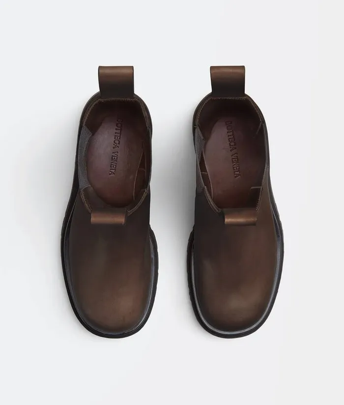 Women Bottega Veneta Boots Lug Chelsea Boot Fondant